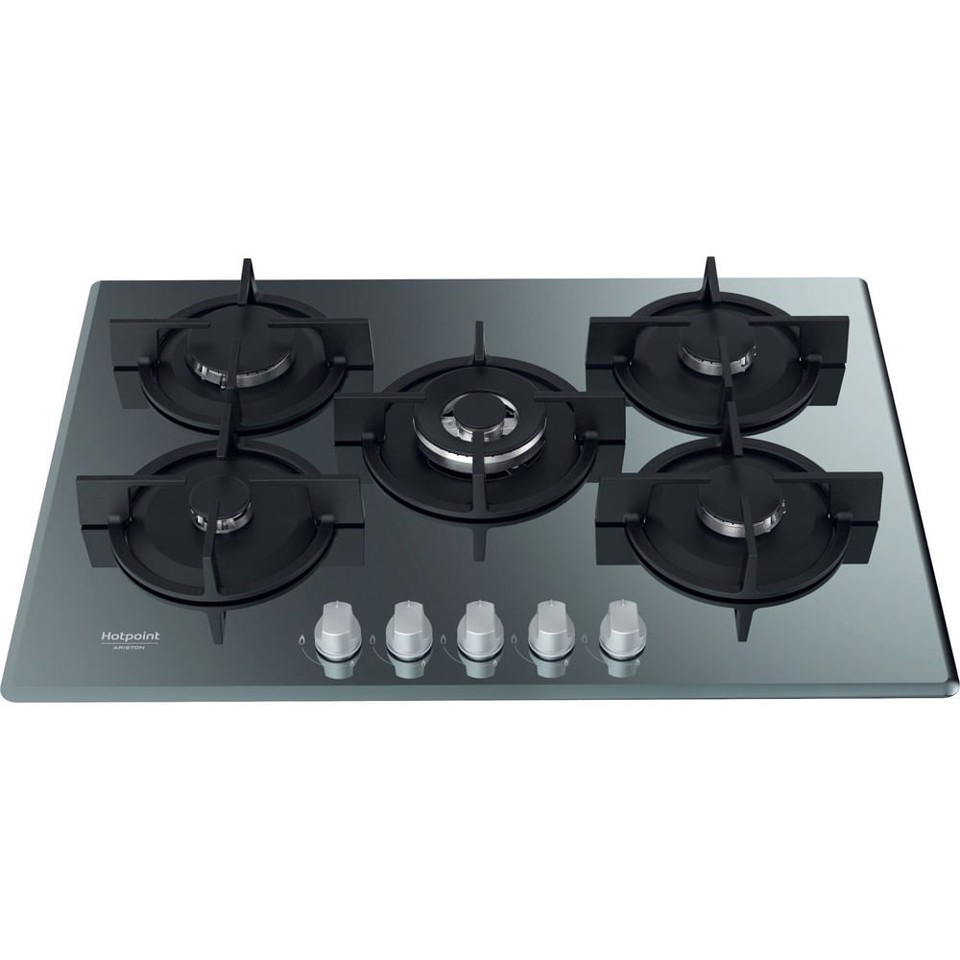 Hotpoint HAGD 72S/MR Specchio Da incasso 73 cm Gas 5 Fornello(i)