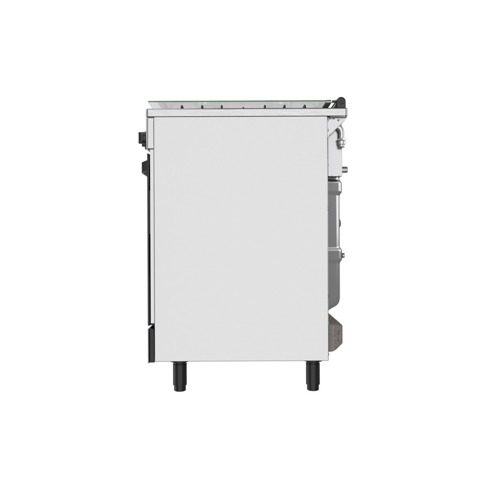 Hotpoint HS68G5PHX/E/1 Cucina Elettrico Gas Nero, Acciaio inossidabile A