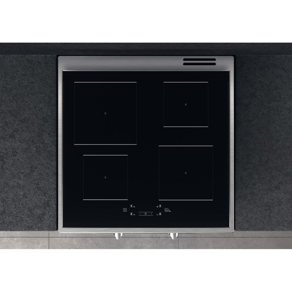 Hotpoint HS68IQ8CHX/E Cucina Piano cottura a induzione Acciaio inossidabile A