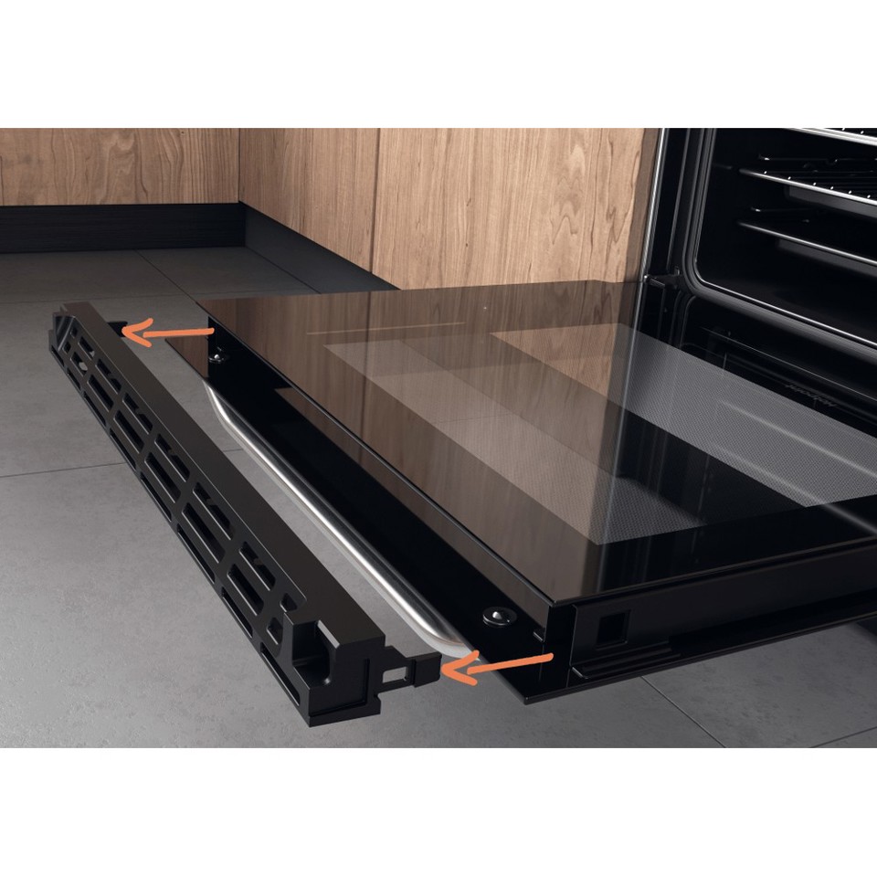 Hotpoint HS68IQ8CHX/E Cucina Piano cottura a induzione Acciaio inossidabile A