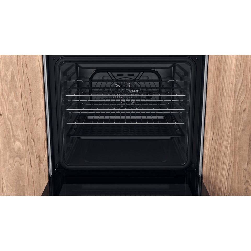 Hotpoint HS68IQ8CHX/E Cucina Piano cottura a induzione Acciaio inossidabile A