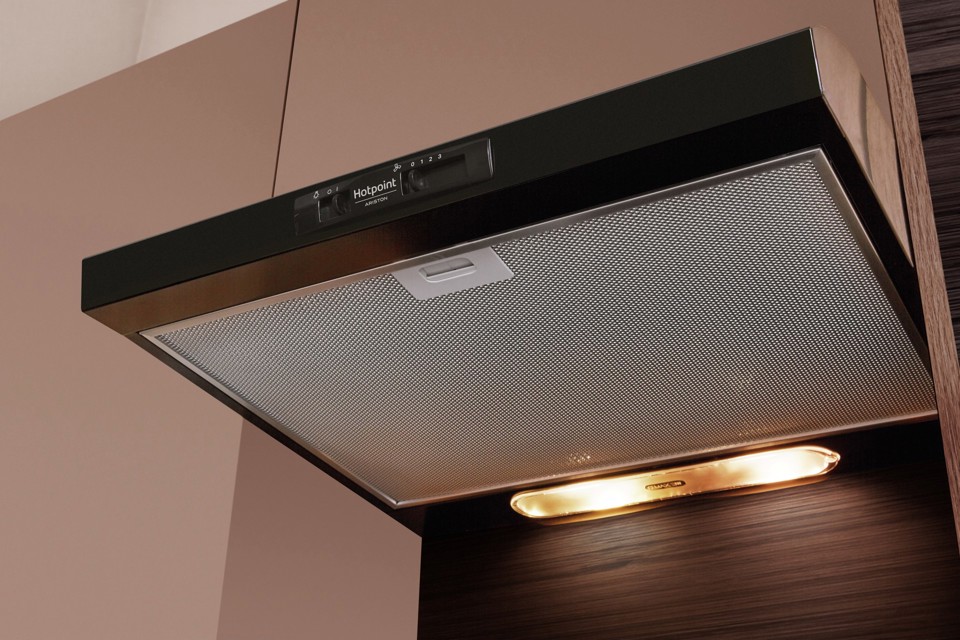 Hotpoint HSLMO 65F LS K Integrato Nero 208 m³/h D