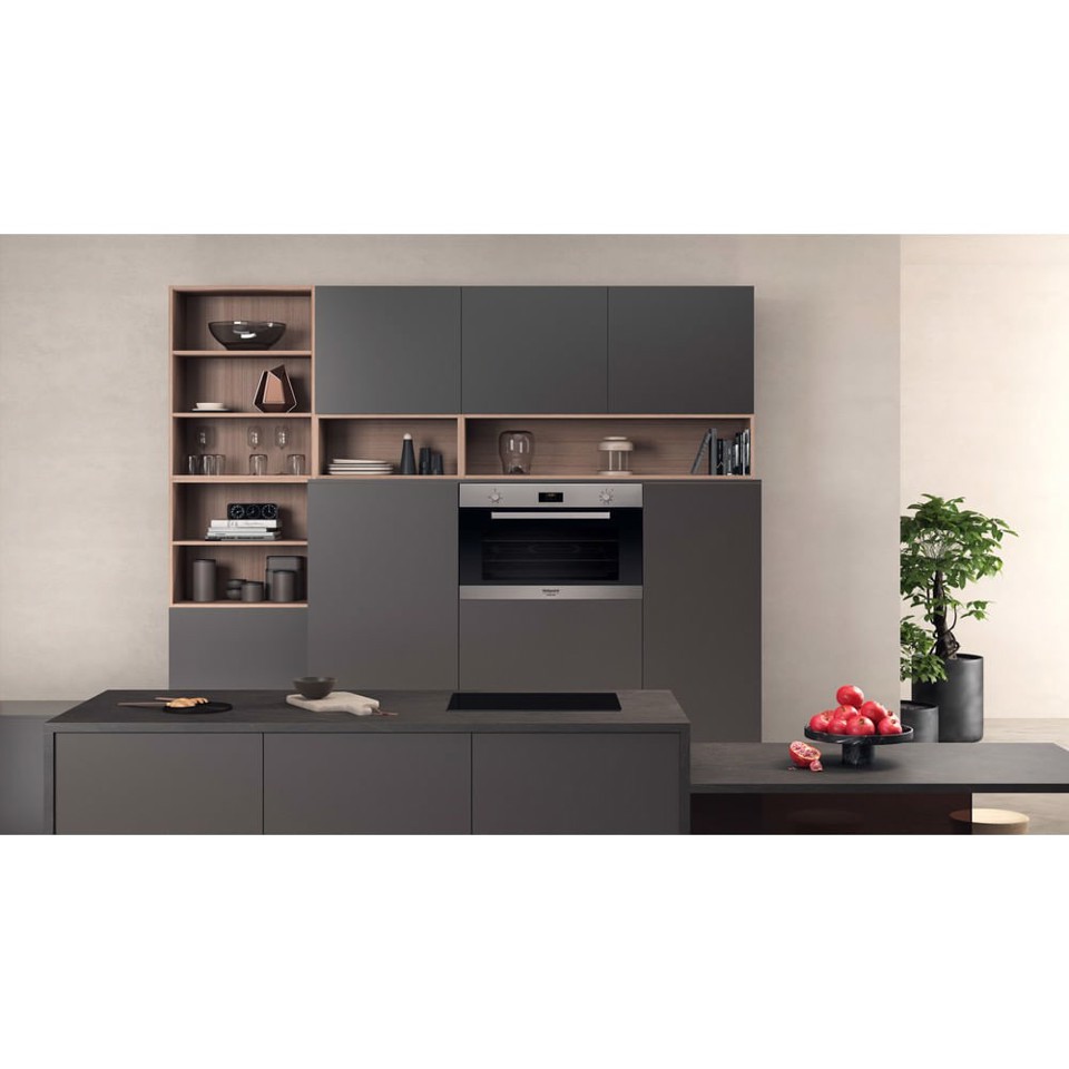 Hotpoint MS3 744 IX HA 100 L A Acciaio inossidabile