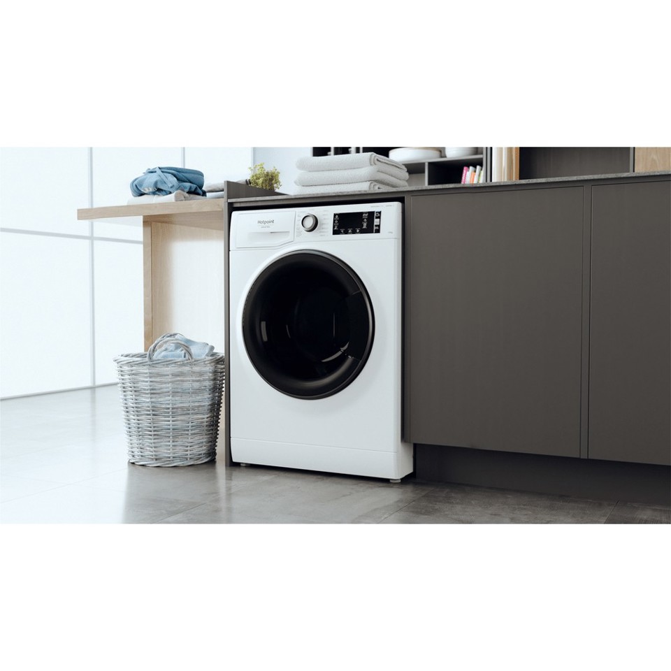 Hotpoint NBT 1046 WDA IT lavatrice Caricamento frontale 10 kg 1400 Giri/min A Bianco