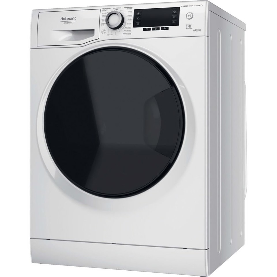 Hotpoint NDD 11726 DA IT lavasciuga Libera installazione Caricamento frontale Bianco E