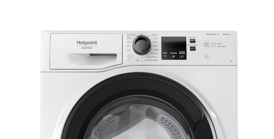 Hotpoint NF746WK IT lavatrice Caricamento frontale 7 kg 1400 Giri/min Bianco
