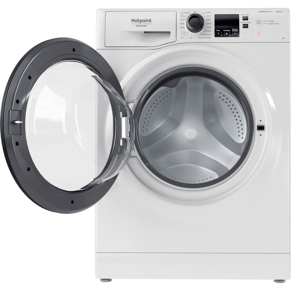 Hotpoint NF825WK IT lavatrice Caricamento frontale 8 kg 1400 Giri/min B Bianco