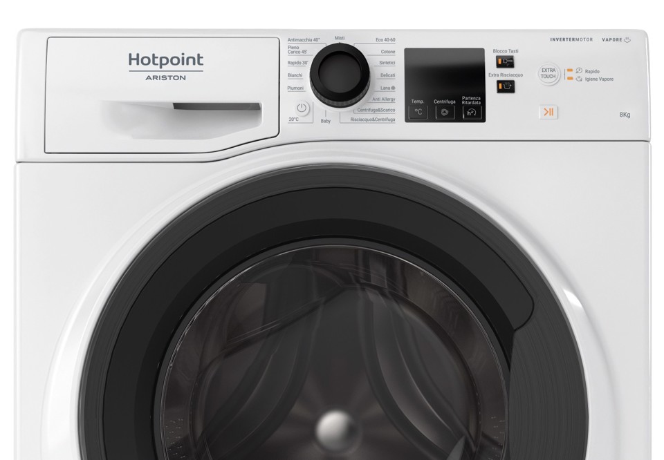 Hotpoint NF86WK IT lavatrice Caricamento frontale 8 kg 1400 Giri/min Bianco