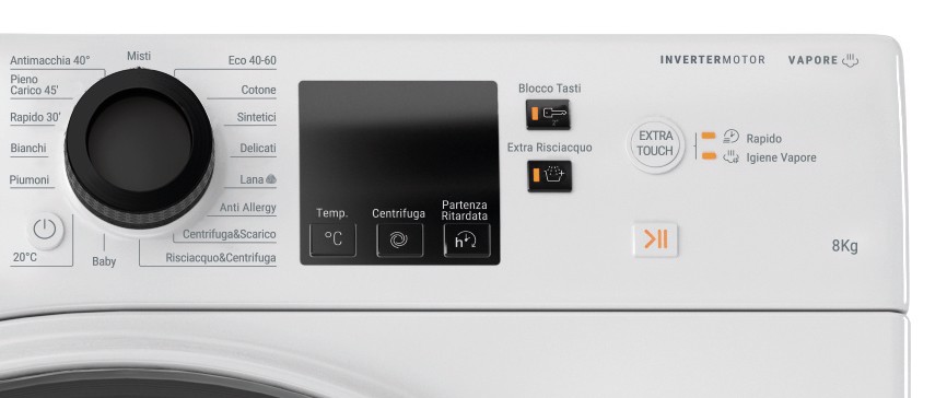 Hotpoint NF86WK IT lavatrice Caricamento frontale 8 kg 1400 Giri/min Bianco