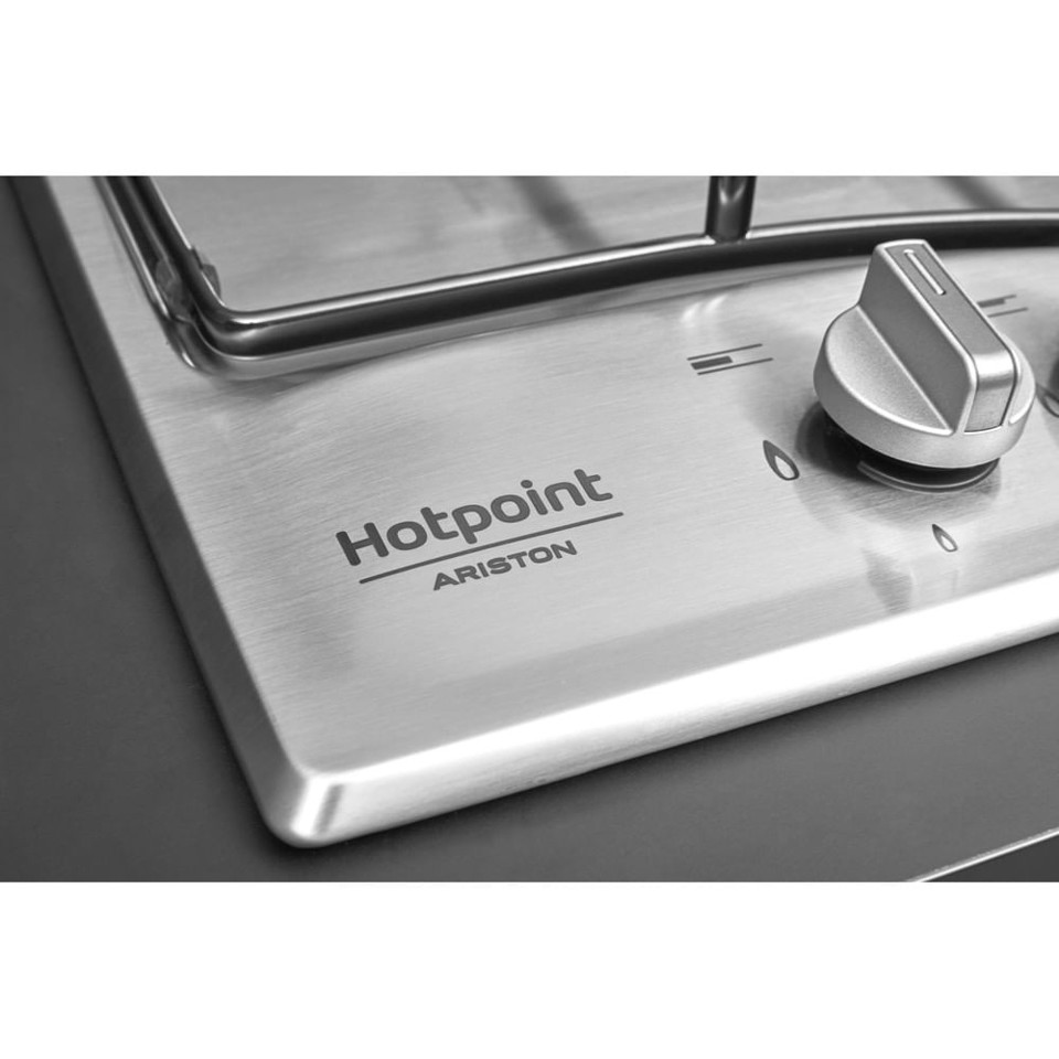 Hotpoint PCN 642 T/IX/HAR Acciaio inossidabile Da incasso 60 cm Gas 4 Fornello(i)