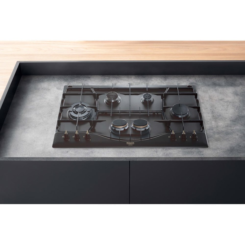 Hotpoint PHN 960MST (AN) R/HA Antracite Da incasso 90 cm Gas 5 Fornello(i)
