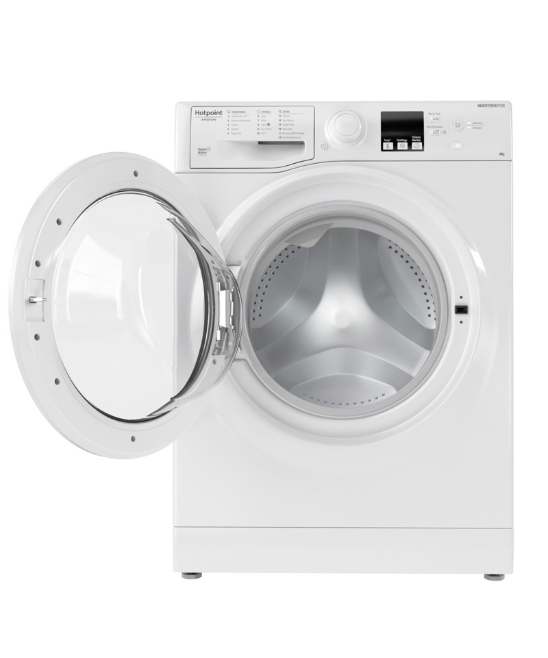 Hotpoint RSSF 624 W IT N lavatrice Caricamento frontale 6 kg 1200 Giri/min C Bianco