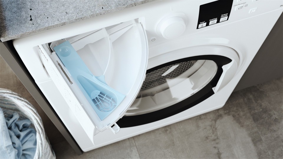 Hotpoint RSSF 624 W IT N lavatrice Caricamento frontale 6 kg 1200 Giri/min C Bianco