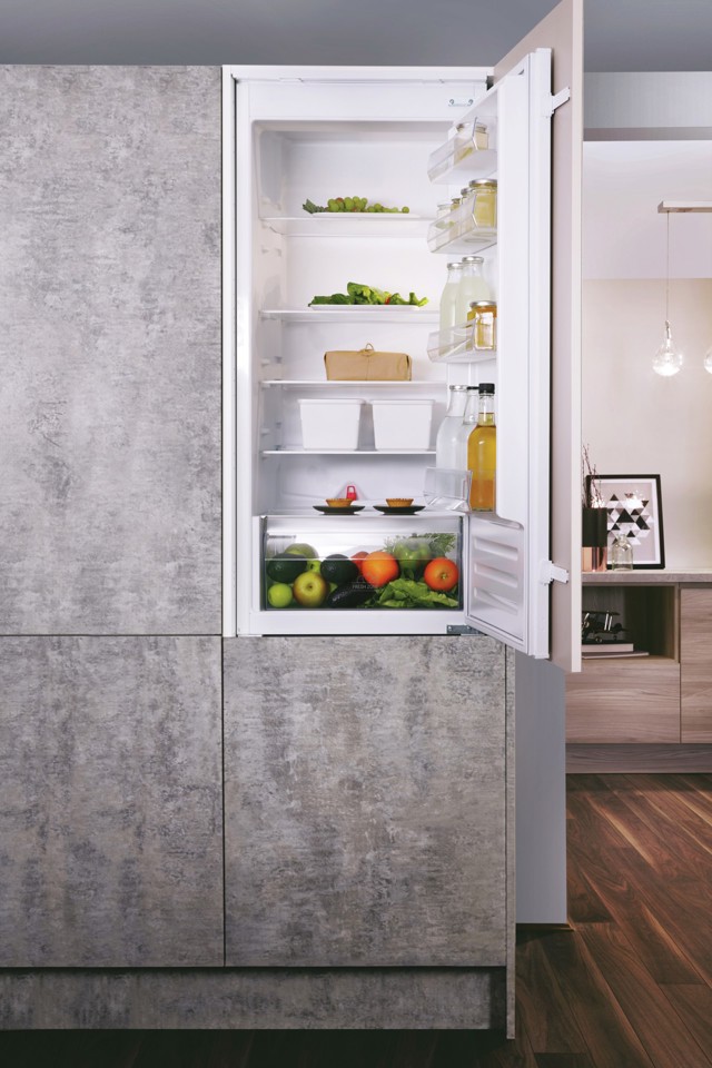 Hotpoint S 12 A1 D/HA 2 frigorifero Da incasso 209 L E Acciaio inossidabile