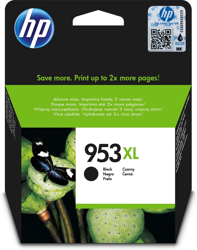 HP 953XL Cartuccia di inchiostro nero originale ad alta capacità 