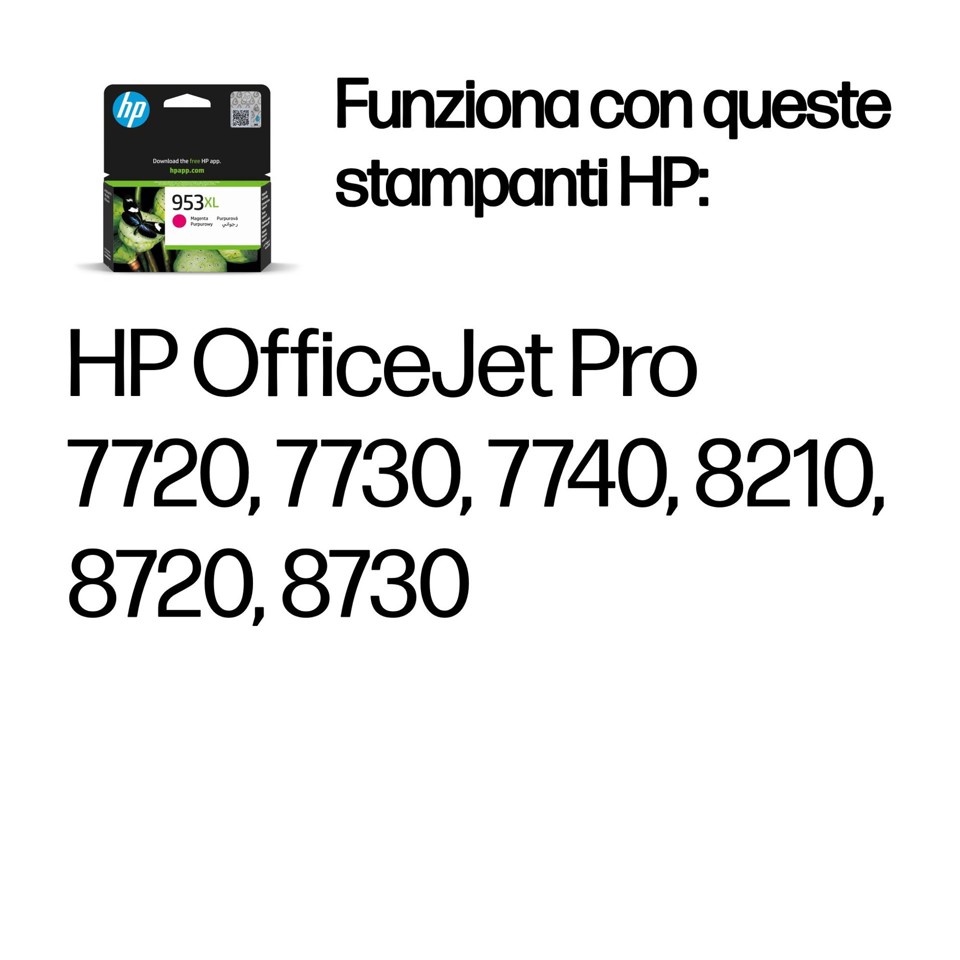 HP Cartuccia inchiostro magenta originale ad alta capacità 953XL