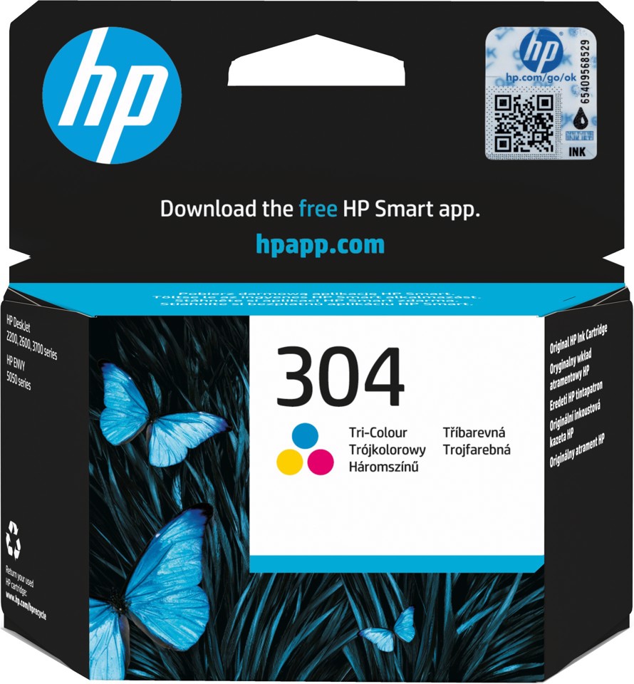 HP Cartuccia inchiostro originale tricromia 304