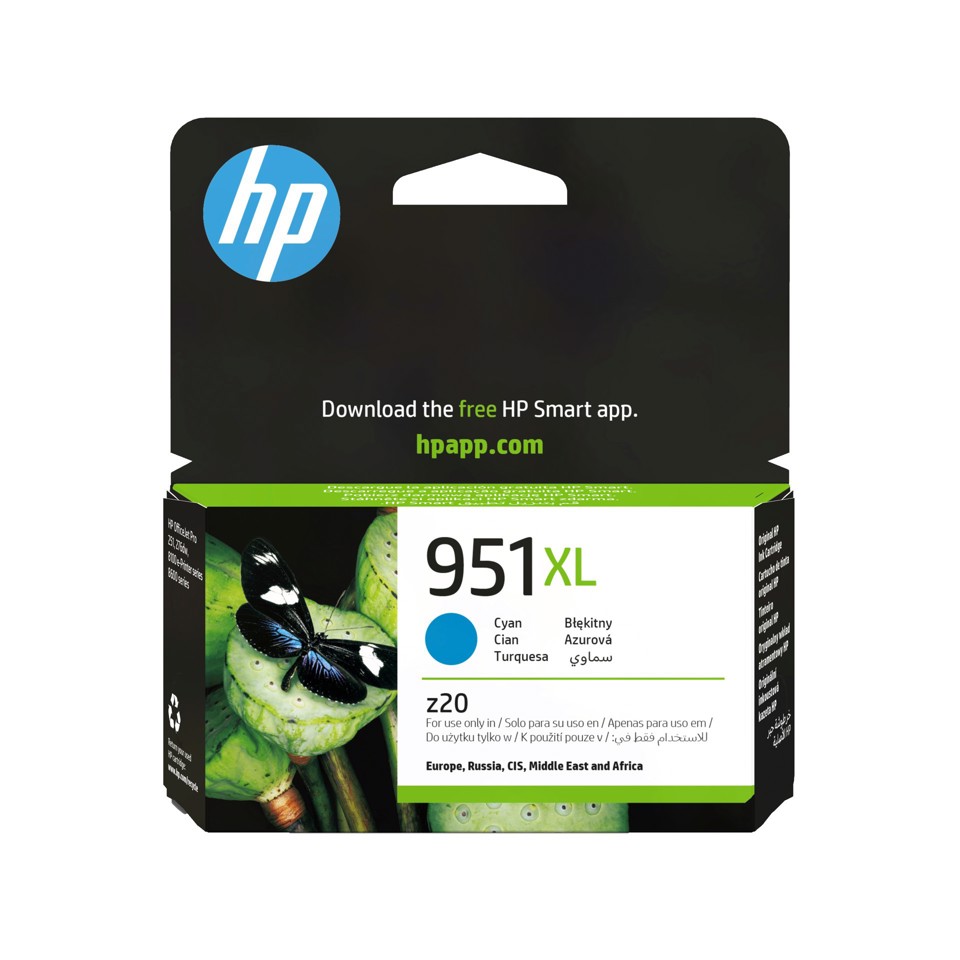 HP Cartuccia originale inchiostro ciano ad alta capacità 951XL