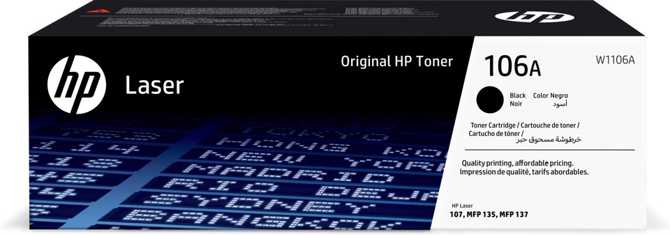 HP106A  Cartuccia toner nero originale LaserJet 