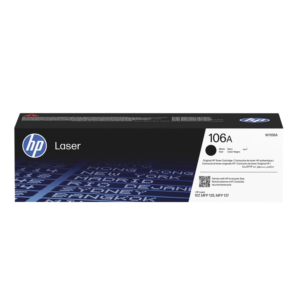 HP Cartuccia toner nero originale LaserJet 106A