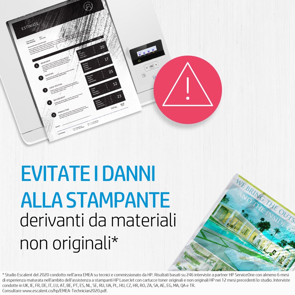 HP 44A Cartuccia toner nero originale LaserJet