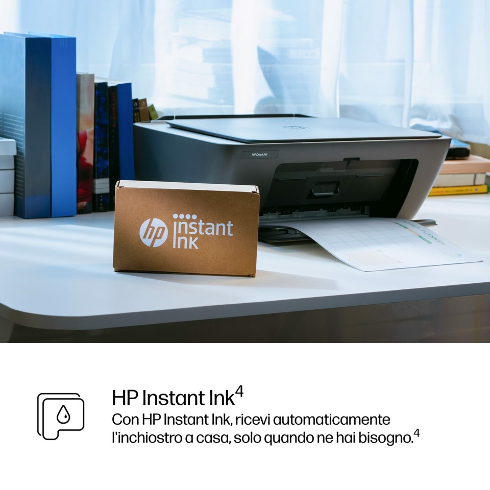 HP DeskJet 2910 Wireless All-in-One Colore Stampante, Instant Ink
