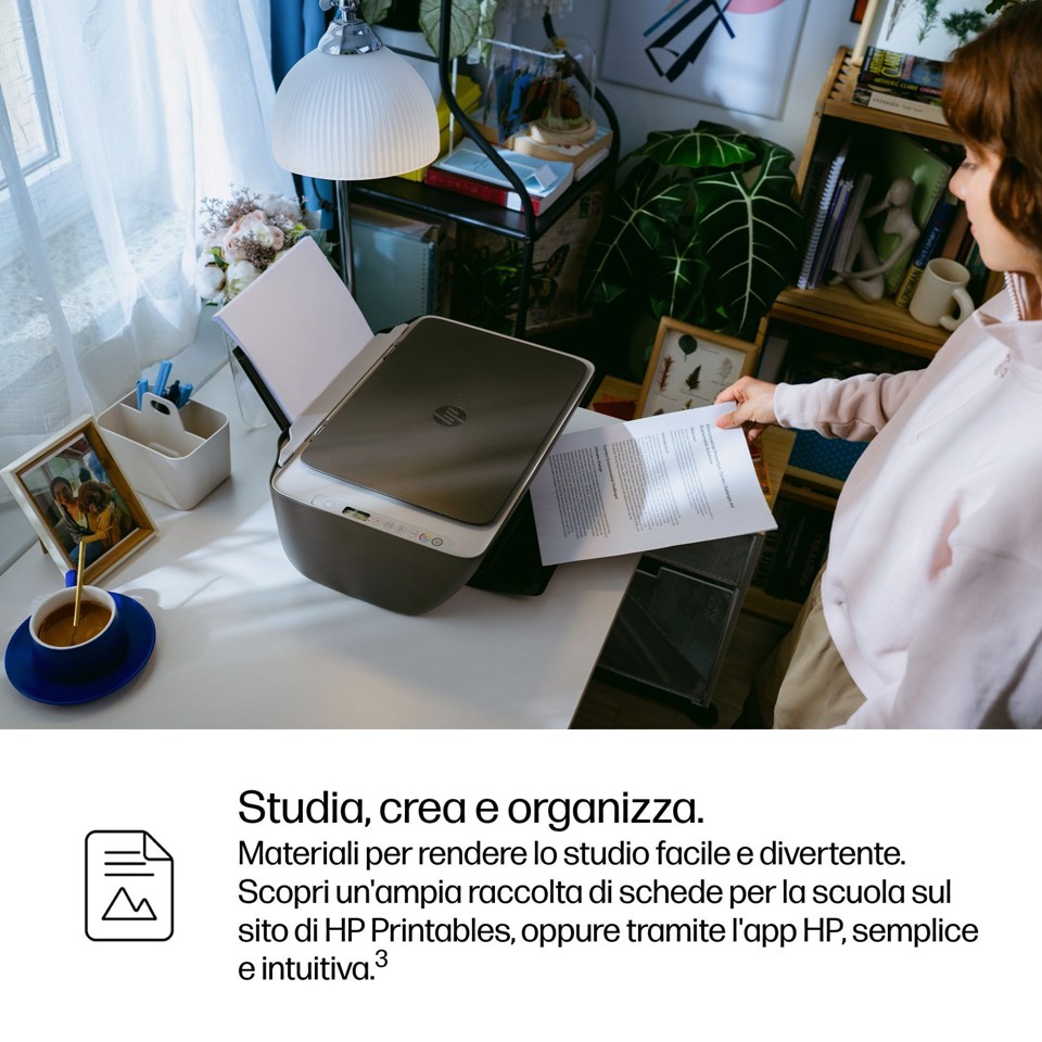 HP DeskJet 2910 Wireless All-in-One Colore Stampante, Instant Ink