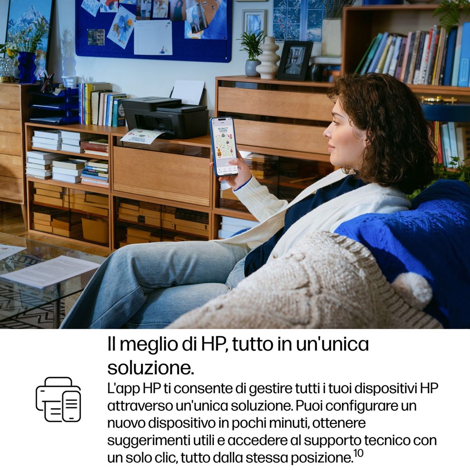 HP DeskJet 4330 Wireless All-in-One Colore Stampante, Instant Ink