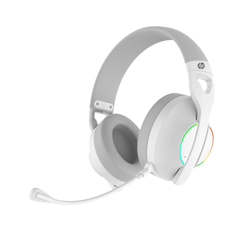 HP DHE-8003U Auricolare Cablato A Padiglione Gaming Bianco