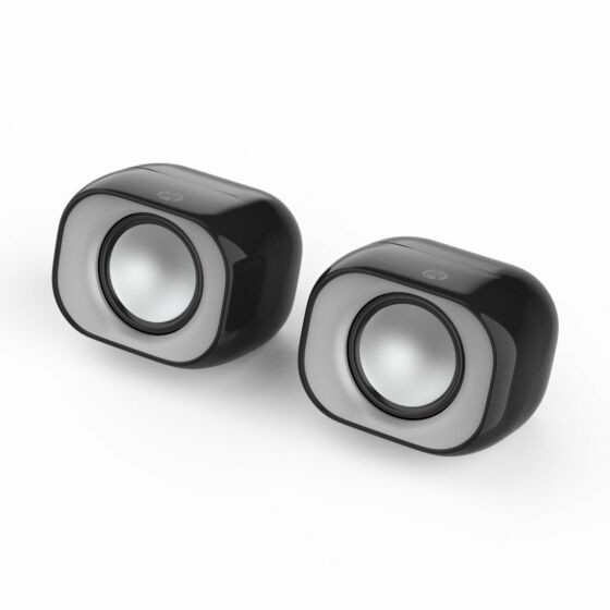 HP DHS-2111 altoparlante 2-vie Nero, Argento Cablato 6 W