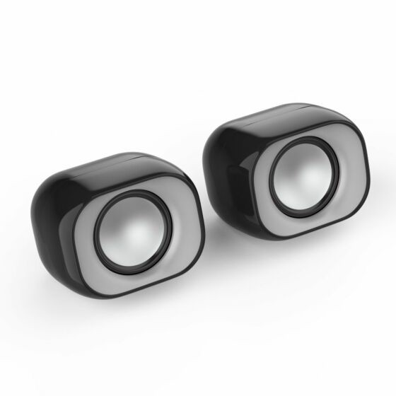 HP DHS-2111 altoparlante 2-vie Nero, Argento Cablato 6 W