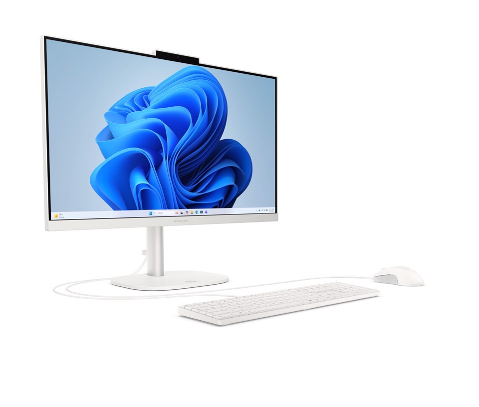 HP E09C8EA All-in-One PC AMD Ryzen™ 5 40 60,5 cm (23.8") 1920 x 1080 Pixel 8 GB LPDDR5x-SDRAM 512 GB SSD Windows 11 Home Wi-Fi 6 (802.11ax) Bianco