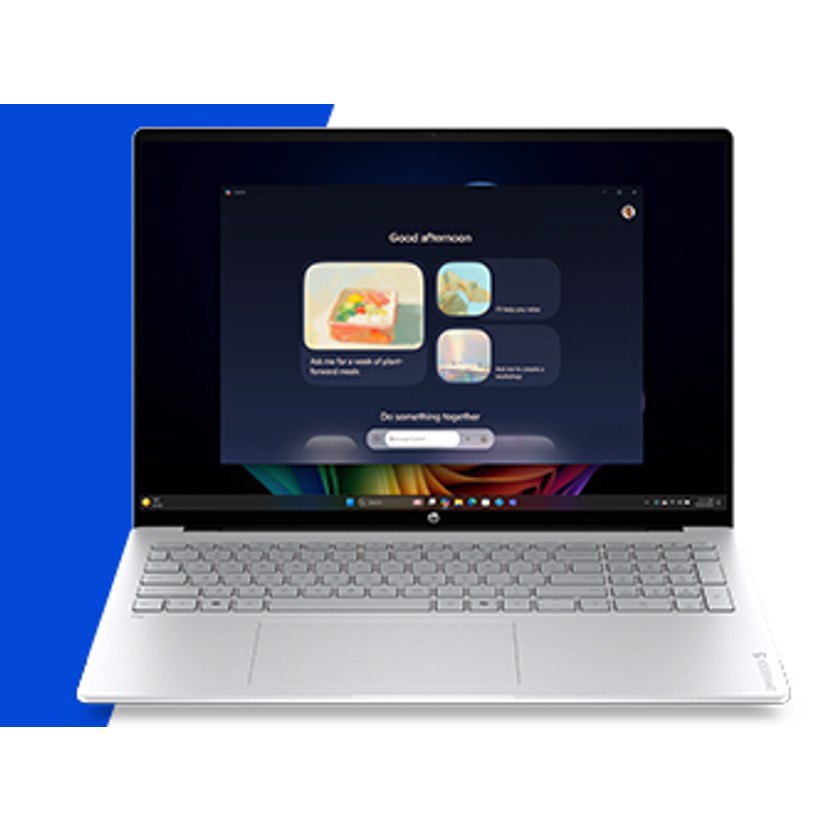 HP E66HWEA laptop Copilot+ PC 445 Computer portatile 40,6 cm (16") 2K 16 GB LPDDR5x-SDRAM 512 GB SSD Wi-Fi 6 (802.11ax) Windows 11 Home Argento