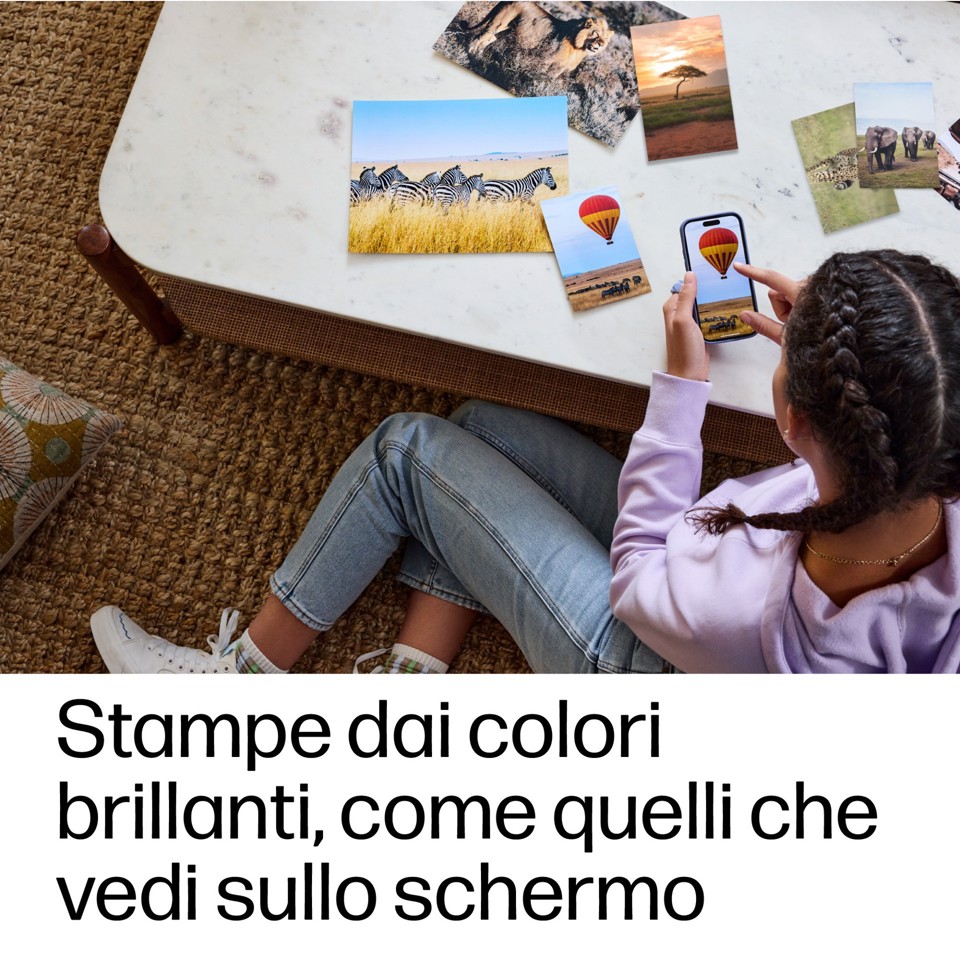HP ENVY 6120e Wireless All-in-One Colore Stampante, Instant Ink; Stampa di foto
