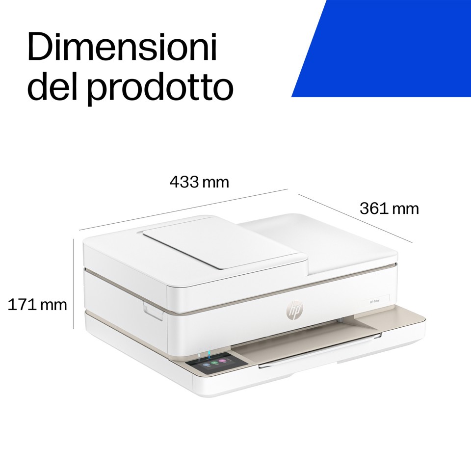 HP ENVY 6520e Wireless All-in-One Colore Stampante, Instant Ink; Stampa di foto