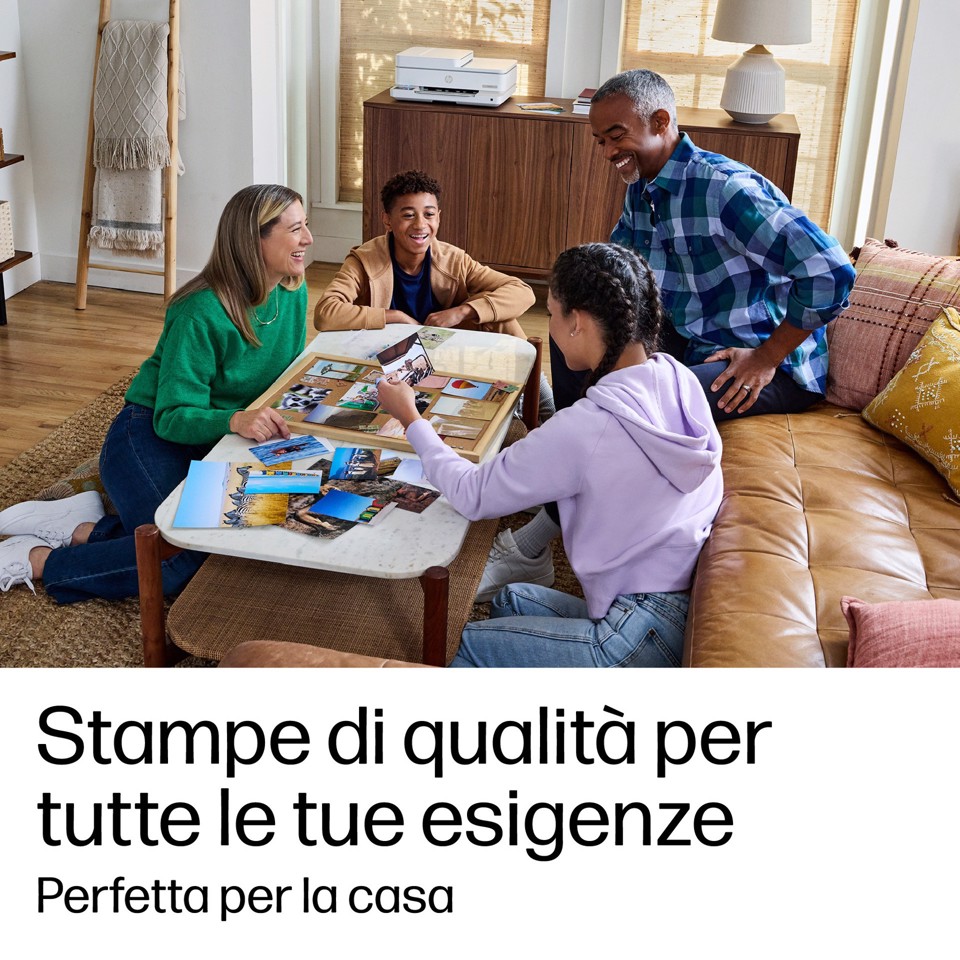 HP ENVY 6520e Wireless All-in-One Colore Stampante, Instant Ink; Stampa di foto