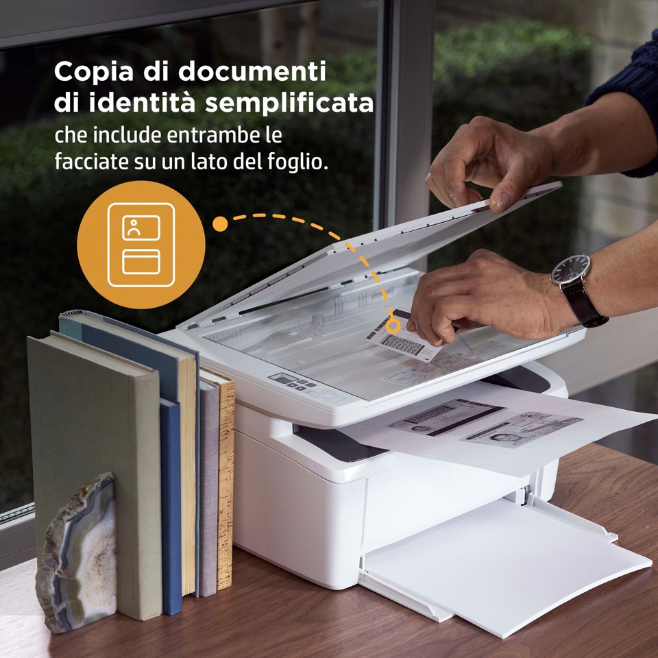 HP LaserJet M140w Stampante laser compatta multifunzione