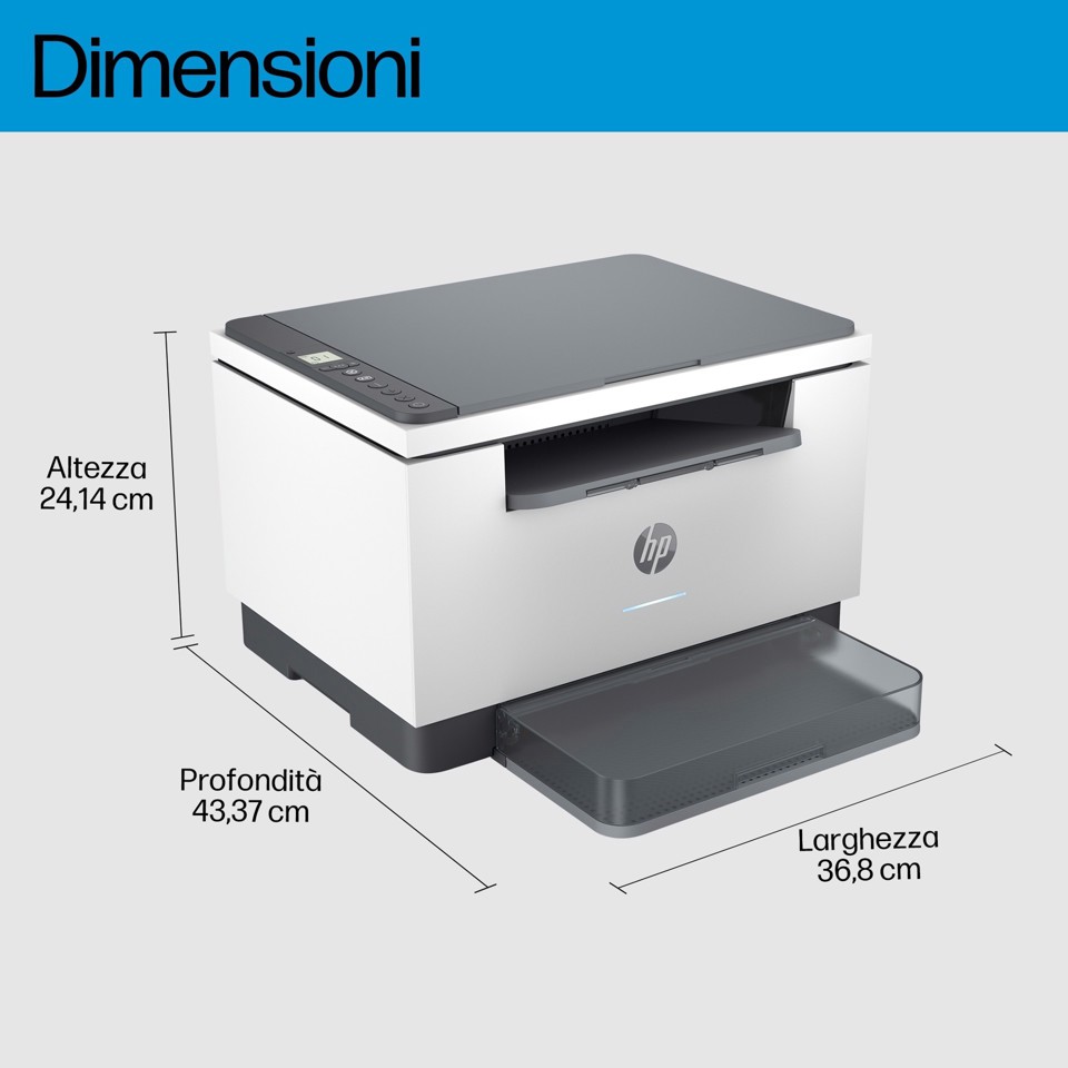 HP LaserJet Stampante multifunzione M234dw
