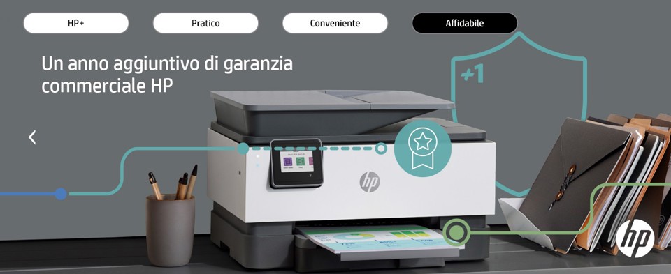 HP OfficeJet Pro Stampante multifunzione HP 9012e - EX DEMO prodotto nuovo con imballo aperto