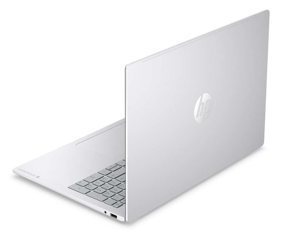 HP OmniBook 5 Laptop Next Gen AI 16-bp0018nlx Copilot+ PC AMD Ryzen AI 5 330 Computer portatile 40,6 cm (16") 2K 16 GB LPDDR5x-SDRAM 512 GB SSD Wi-Fi 6 (802.11ax) Windows 11 Home Argento