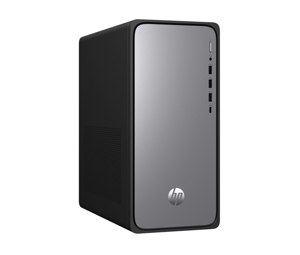 HP OmniDesk M02-0027nl PC Intel® Core™ i5 i5-13400 16 GB DDR5-SDRAM 512 GB SSD Windows 11 Home Tower Nero, Argento