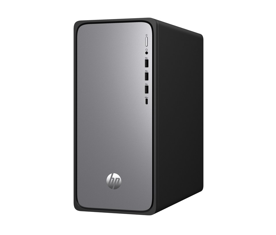 HP OmniDesk M02-0027nl PC Intel® Core™ i5 i5-13400 16 GB DDR5-SDRAM 512 GB SSD Windows 11 Home Tower Nero, Argento
