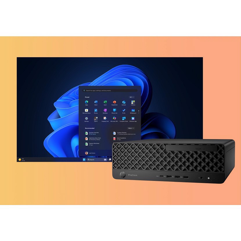 HP ProDesk 4 SFF G1i Desktop AI PC Intel Core Ultra 5 235 16 GB DDR5-SDRAM 512 GB SSD Windows 11 Pro