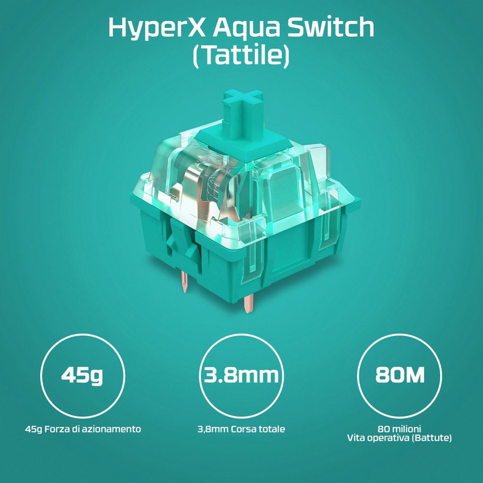 Alloy Origins 60 – Tastiera meccanica da gaming (layout USA)