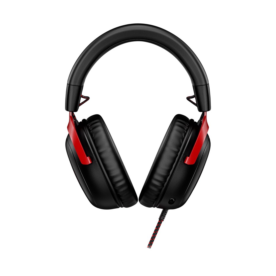 HyperX Cloud III – Cuffie da gaming (nero-rosso)