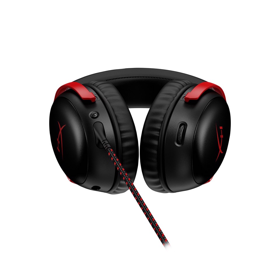HyperX Cloud III – Cuffie da gaming (nero-rosso)
