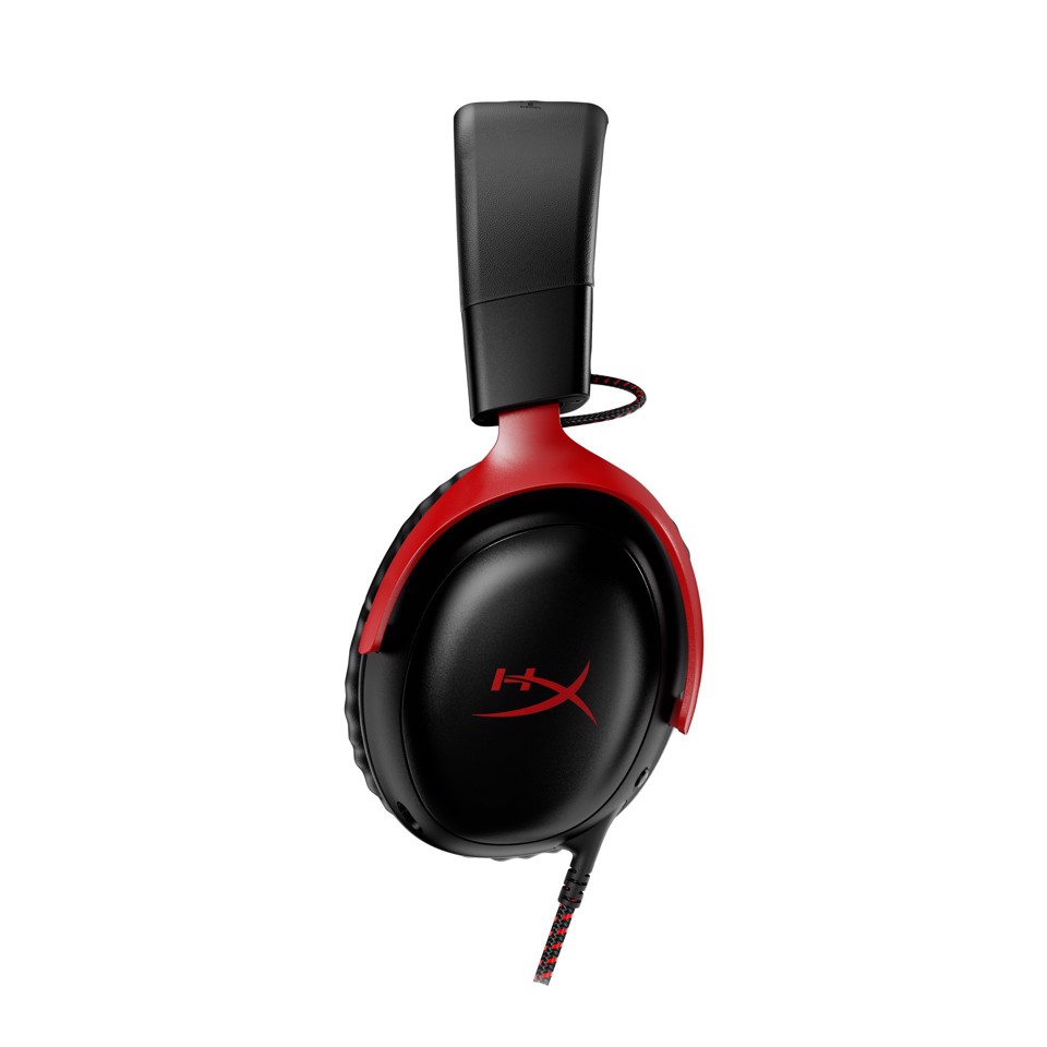HyperX Cloud III – Cuffie da gaming (nero-rosso)