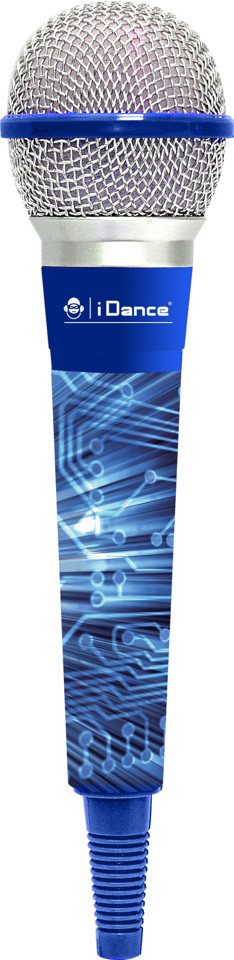 iDance CLM5 microfono Blu Microfono per karaoke