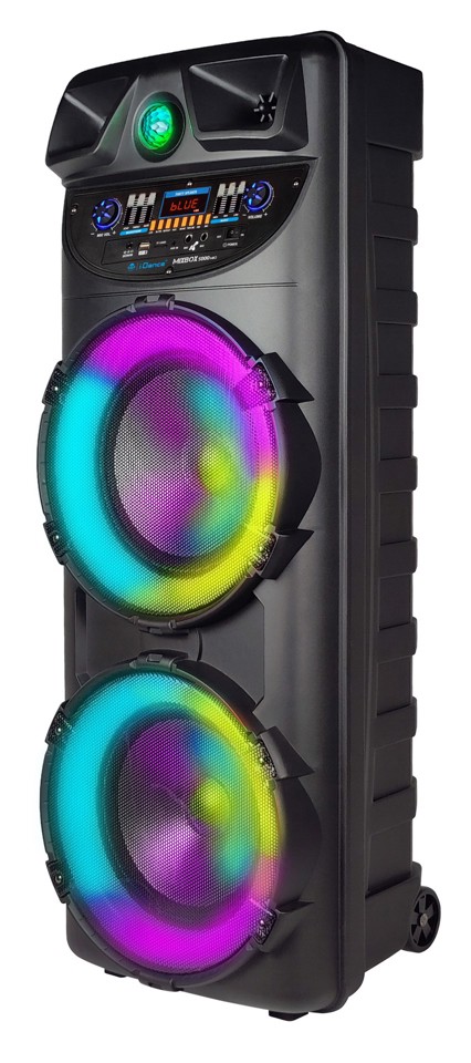 iDance Mixbox 5000mk2 Cassa Portatile a batterie Bluetooth con luci LED