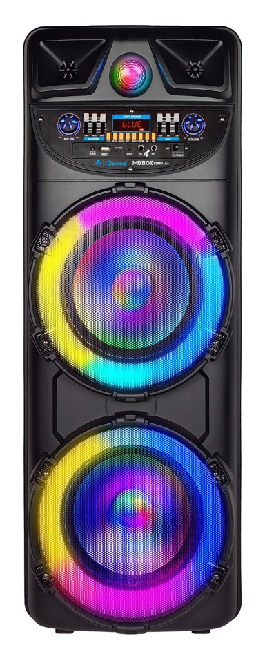 iDance Mixbox 5000mk2 Cassa Portatile a batterie Bluetooth con luci LED